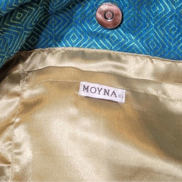 Moyna Handbag Floral Embroidery Boho Fairy Fairycore Mermaidcore Tapestry - Picture 4 of 10